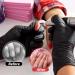 Qianyu 81 Piece Sanding Sleeves Sanding Caps Set Professional Nail Cutter Attachment Nail Sanding Bit Fine Grain Coarse Sanding Belts with Mandrel Bit for Manicure Pedicure White Black Purple Pink - Buy Online on GoSupps.com