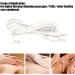 10pcs / Bag DC 2.5mm 1.2m 2 in 1 Pin Type Electrode Wires Cable Compatible Wires for TENS Unit Physiotherapy Machine - Buy Online on GoSupps.com