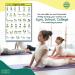 Sportaxis Yoga Poster for Kids - Large Illustrated Yoga Exercises | Durable Laminated Fitness Training (45.7 x 68.6 cm) - Buy Online on GoSupps.com