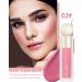 Velvet Liquid Blush Wand Creme Blush Makeup Stick Soft Cream Blush Beauty Makeup Dual Use for Cheeks & Lips Long-Wearing Natural-Looking Dewy Finish Skin Tint Blush Contour Blush Wand-02 02# - Buy Online on GoSupps.com