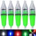 JSHANMEI Underwater Light Deep Drop Fishing Light Waterproof Flashing Attractive Light Fishing Lamp Bait Lure Tools Fishing Equipment 5 Colors 4.7inch - 5pcs Colours