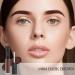 Waterproof Eyebrow Gel & Liquid Brow Stick | 24-Hour Wear Quick Drying 10 Stencils Included - Dark Brown #004 - Buy Online on GoSupps.com