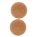Beavorty 2st yoga ball made of cork massage device body massage ball yoga-ball cork balls for the massage roller ball massage balls neck the ball roll fascia ball yoga aid fitness scrollrad