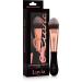 Luvia Foundation Brush - Vegan Signature VS104 Make-Up Brush Black/Rose Gold Foundation Brush LC-VS104