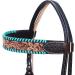CHALLENGER Floral Western Horse Tack Set - Headstall, Bridle & Breast Collar 78FK39B - Buy Online on GoSupps.com