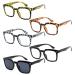 Eyekepper 5-pack Reading Glasses for Women Reading - Ladies Readers +2.00 5 Pack Mix Color 2.0 x