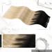 Moresoo Balayage Clip in Human Hair Extensions 20 Inch - Blonde/Brown Double Weft Clip-ins 7 Pcs/120g #2/27/613 - Buy Online on GoSupps.com
