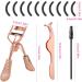 Buy Wllhyf Strass Eyelash Curlers Kit - Bling Stainless Steel Applicator with 10 Refills & Brush for Perfect Curved Lashes - International Shipping Available - Buy Online on GoSupps.com