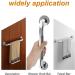 2 Pack Shower Grab Bar 16 Inch Anti-Slip Bathroom Grab Bars Handle Stainless Steel Bath Grab Bar Shower Safety Hand Rail Support Balance Bar for Handicap Elderly Pregnant - Buy Online on GoSupps.com