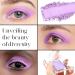 BEPHOLAN Matte Purple Eyeshadow Palette - High Pigment Lavender Organic Eyeshadow | Longwear Eye Makeup for Lilac Mood - Buy Online on GoSupps.com