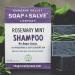 Organic Rosemary Mint Charcoal Shampoo Bar | Natural & Eco-Friendly | Shipping Worldwide - Buy Online on GoSupps.com