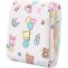 Littleforbig Baby Cuties Printed Adult Diapers - Pink, Size M (28-38) - 10 Pack - Buy Online on GoSupps.com