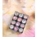12 Colors Sparkly Chrome Powder Chunky Flakes Nail Art Sequins Manicure Decoration Nail Powder Flakes - Buy Online on GoSupps.com