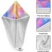 Rainbow Marble Hair Towel 2 Pack - Super Absorbent Quick Dry Turbans for Women & Girls - Buy Online on GoSupps.com