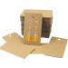 Luckkyme 100 Set Kraft Paper Earring Display Cards with Self-Adhesive Bags - Perfect for DIY Ear Studs and Earrings - Buy Online on GoSupps.com