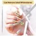 KMZ 4 Pcs Stainless Steel Nail Art Kit - Professional Ball End Dotting Pen & Brushes for Rhinestone & Polymer Clay Designs - Buy Online on GoSupps.com