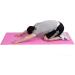 Mind Reader YOGAPVC-BLK Extra Thick Yoga Mat with Carrying Strap - High Density Anti-Tear Black - Buy Online on GoSupps.com