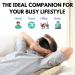 Ultra Comfortable 3D Sleep Mask for Women | Perfect for Travel & Naps | Blocks Light No Pressure on Eyes Adjustable Strap - Buy Online on GoSupps.com