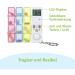 Edoso 7-Day Pill Organizer with Alarm | Weekly Medicine Box & Timer for Memory | German Description | Reinforced Alarm Tone | Colorful Tablet Containers - Buy Online on GoSupps.com