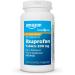 Amazon Basic Care Ibuprofen 200mg - 200 Coated Tablets - Buy Online on GoSupps.com