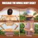 Full Body Scraping Stick | Wooden Acupuncture Fascia Roll Massage Tool for Muscle Relaxation - Back Stomach Shoulder & Foot Massager - Buy Online on GoSupps.com