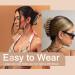 Dyrec Large Hair Claw Clips 8 Pack - Strong Hold Matte Claw Hair Clips for Women & Girls - 2 Styles - Ideal for Thick and Thin Hair - 90s Jaw Clips in Cream, Camel, Dark Brown, Black - Buy Online on GoSupps.com
