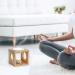 Comsaf Fragrance Lamp with Candle Holder - Aromatherapy Oil Burner for Meditation Yoga & Home | Ceramic Square Tea Light & Removable Wax Holder - Buy Online on GoSupps.com
