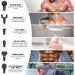 RENPHO C3 Percussion Massage Gun - Professional Deep Tissue Muscle Massager with 20 Speeds & 6 Massage Heads - Quiet Electric Body Massager for Athletes - Back Relaxation Gift, Black - Buy Online on GoSupps.com