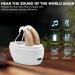 Rechargeable Noise Cancelling Hearing Aids for Seniors - Personal Sound Amplification Device with Charging Case (1 Pair) - Perfect Gift for Family - Buy Online on GoSupps.com