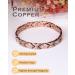 Jeracol Women's Copper Magnetic Bracelet with Crystals - Adjustable Size Wristband with Removal Tool | Stylish Jewelry Gift Box - Buy Online on GoSupps.com