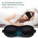 3D Sleep Mask for Men and Women - Adjustable Strap, Breathable & Soft - Ideal for Sleeping, Yoga, and Traveling - Buy Online on GoSupps.com