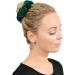2 PCS Premium Large Dark Green Velvet Hair Scrunchies for Women, Girls, and Kids - Buy Online on GoSupps.com