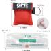 Dztsmart Ventilation Mask & Gloves Kit | CPR Keychain Mask with Carabiner | First Aid Pocket Mask with Check Valve | AED Training Essentials - Buy Online on GoSupps.com