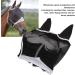 RiToEasysports Black Horse Eye Mask Stretchable Breathable & Removable Mesh Fly Mask with Ears for Ultimate Horse Protection - International Shipping Available - Buy Online on GoSupps.com
