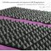 Bodhi Acupressure Floor Mat | Vital Spiky Small Relaxation Mat for Feet | Pain Prevention & Reflex Zone Stimulation | Boost Blood Circulation | Soft Pillow | Aubergine - Buy Online on GoSupps.com