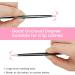 Beauty7 Curved Eyelash Extension Tweezers - Precision Bent Stainless Steel with Case | Ideal for Professional Use - Buy Online on GoSupps.com