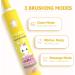 Buy Rechargeable Musical Electric Toothbrush for Kids 3-12 - Intelligent Timer 3 Modes 4 Brush Heads & Holder - Fun Caricature Design! - Buy Online on GoSupps.com
