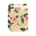 Lipstick Case Leather Lip Gloss Lipstick Organizer with Mirror Mini Lipstick Holder Bag Flower Tropical Palm Leaves K320o5hkmj