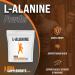 BulkSupplements L-Alanine Powder - 500g Amino Acid Supplement - Buy Online on GoSupps.com