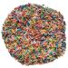 Edible Candy Cake Decoration Colored Jimmies Sprinkles 78g Valentine's Day Birthday Halloween Thanksgiving Christmas Party Team Dinner Cake Biscuit Ice Cream topper Dessert Sprinkles