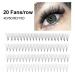 NAGARAKU 6D Volume Premade Fans Eyelash Extensions 0.07mm C Curl 9-14mm Mix Clusters Russian Pre Fanned Matte Black - Buy Online on GoSupps.com