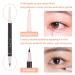 3PC Dual Ended Makeup Highlighter Pen Set | Glitter & Matte Nude Pink Eyeliner & Eyeshadow | Long Lasting Liquid Contour Liner - Mult-functional Eye Makeup Stick - Buy Online on GoSupps.com