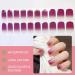 Semi Cured Gel Nail Polish Strips 20Pcs Glitter Pink Gel Nail Stickers Long Lasting Waterproof Semi Cured Gel Nail Wraps Easy to Apply & Remove for Salon-Quality Manicure UV/LED Lamp Required - Buy Online on GoSupps.com