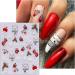 3D Christmas Nail Stickers 6 Sheets 5D Self-Adhesive Embossed Nail Decal Gnome Snowflake Nail Art Decoration Design Supplies - Buy Online on GoSupps.com
