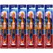 Colgate Space Jam Kids Toothbrush with Suction Cup 5+ Years Extra Soft (Colors Vary) - Pack of 6