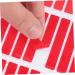 Ipetboom 5 Sheets Clear Tape Nail Display Stand Strip Tape Double Sided Clear Double Sided Tape Nail Art Tape Labels Press on Nail Sticky Tabs Display Board Plastic Red Acrylic - Buy Online on GoSupps.com