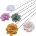 Southjieling Elegant Rose Necklace - Delicate Flower Jewelry for Women | Stylish Gift in Yellow - Buy Online on GoSupps.com