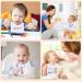 Buy Luchild Painting Bibs - Libben BabyArty Set with 12 Textile Pens & 4 Stencils | Perfect Baby Shower Gift - Buy Online on GoSupps.com