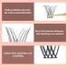Individual Eyelash Cluster Lashes - C Curl Mix 8-16mm - 72 Stck for DIY Extensions | Honey 02-C Mix - Buy Online on GoSupps.com