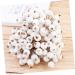 HOMSFOU 400pcs Xmas Berries Branches Red Berries Wreath Pick Christmas Holly Stem Faux Berry Ornament Fake Berries Berry Branches Diy Garland Accessories White Small Particles Material White Size 1 - Buy Online on GoSupps.com